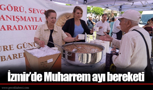 İzmir’de Muharrem ayı bereketi