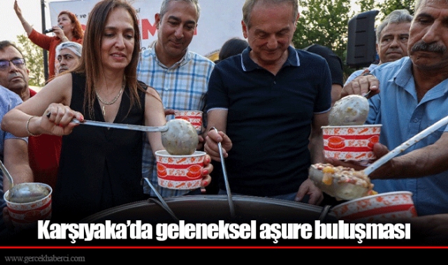 Karşıyaka’da geleneksel aşure buluşması