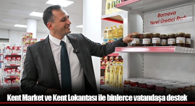 Kent Market ve Kent Lokantası ile binlerce vatandaşa destek