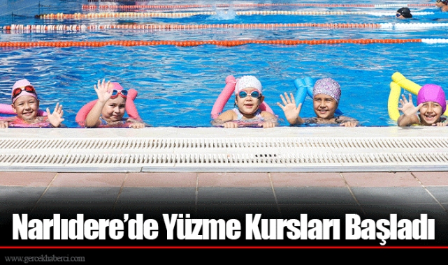 Narlıdere’de Yüzme Kursları Başladı