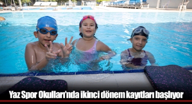 Yaz Spor Okulları’nda ikinci dönem kayıtları başlıyor