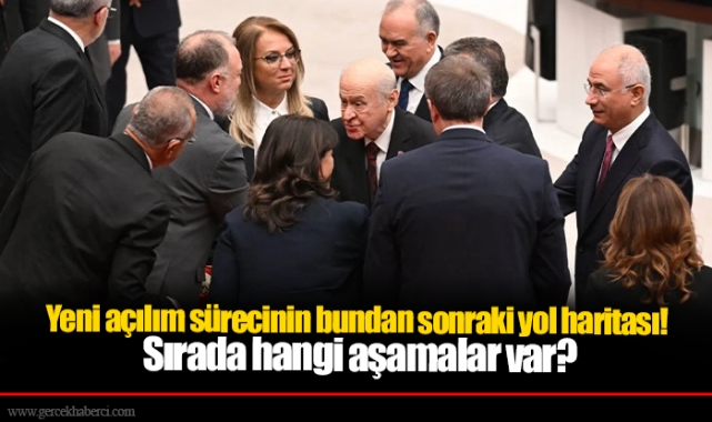 Yeni açılım sürecinin bundan sonraki yol haritası! Sırada hangi aşamalar var?