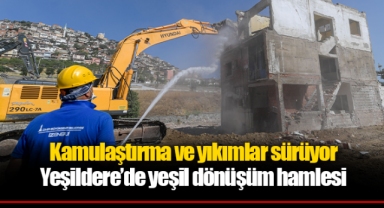 Yeşildere’de yeşil dönüşüm hamlesi