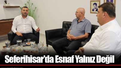 Seferihisar'da Esnaf Yalnız Değil
