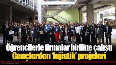 Öğrencilerle firmalar birlikte çalıştı