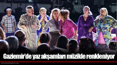 Gaziemir’de yaz akşamları müzikle renkleniyor