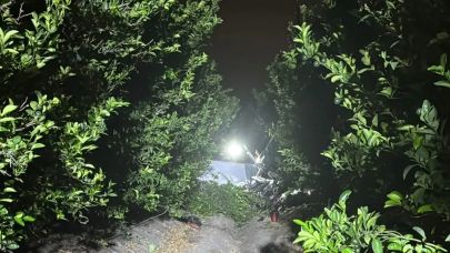 Adana'da eğitim uçağı düştü: Yaralılar var