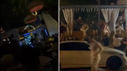 Alaçatı'da eğlence mekanında silahlı çatışma! Korku dolu anlar: Can havliyle kaçıştılar, mekan sahibi Mustafa Aksakallı ayağından vuruldu