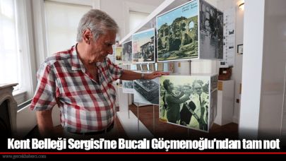 Kent Belleği Sergisi’ne Bucalı Göçmenoğlu'ndan tam not
