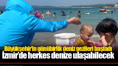 İzmir’de herkes denize ulaşabilecek