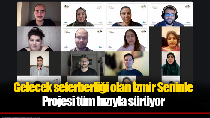 Gelecek seferberliği olan İzmir Seninle Projesi tüm hızıyla sürüyor