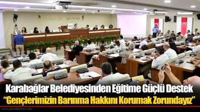 Karabağlar Belediyesinden Eğitime Güçlü Destek