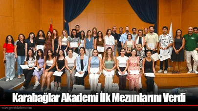 Karabağlar Akademi İlk Mezunlarını Verdi
