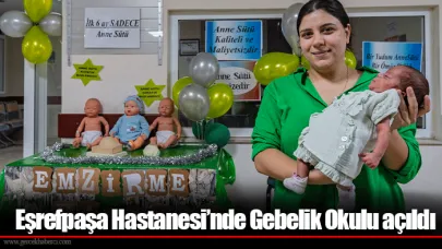 Eşrefpaşa Hastanesi’nde Gebelik Okulu açıldı