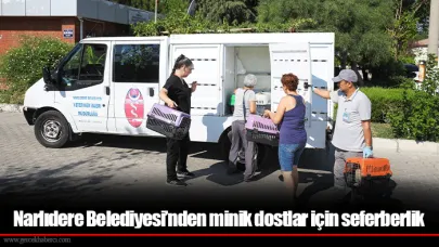 Narlıdere Belediyesi’nden minik dostlar için seferberlik