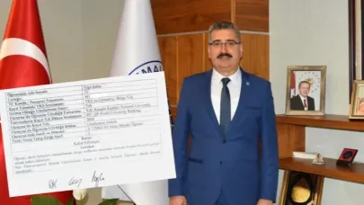 Rektörün oğluna sınavsız hukuk diploması