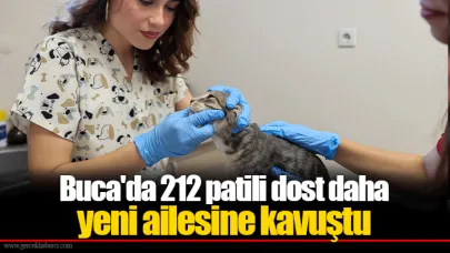 Buca'da 212 patili dost daha yeni ailesine kavuştu