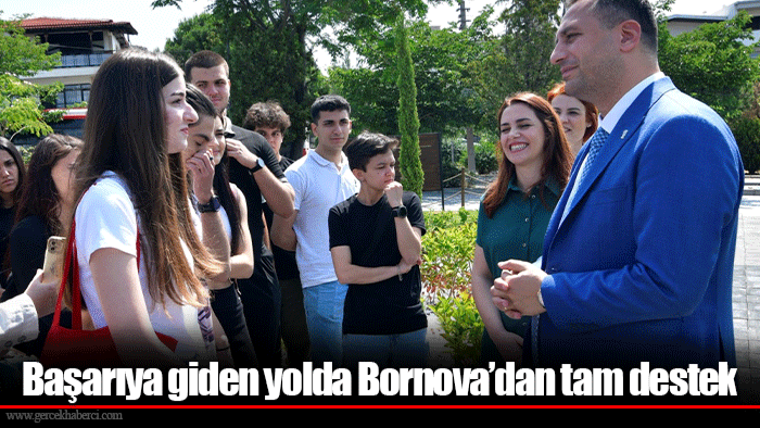 Başarıya giden yolda Bornova’dan tam destek