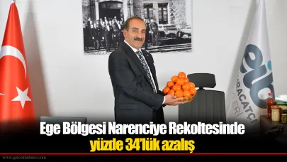 Ege Bölgesi Narenciye Rekoltesinde yüzde 34’lük azalış