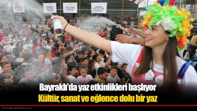 Bayraklı'da yaz etkinlikleri başlıyor