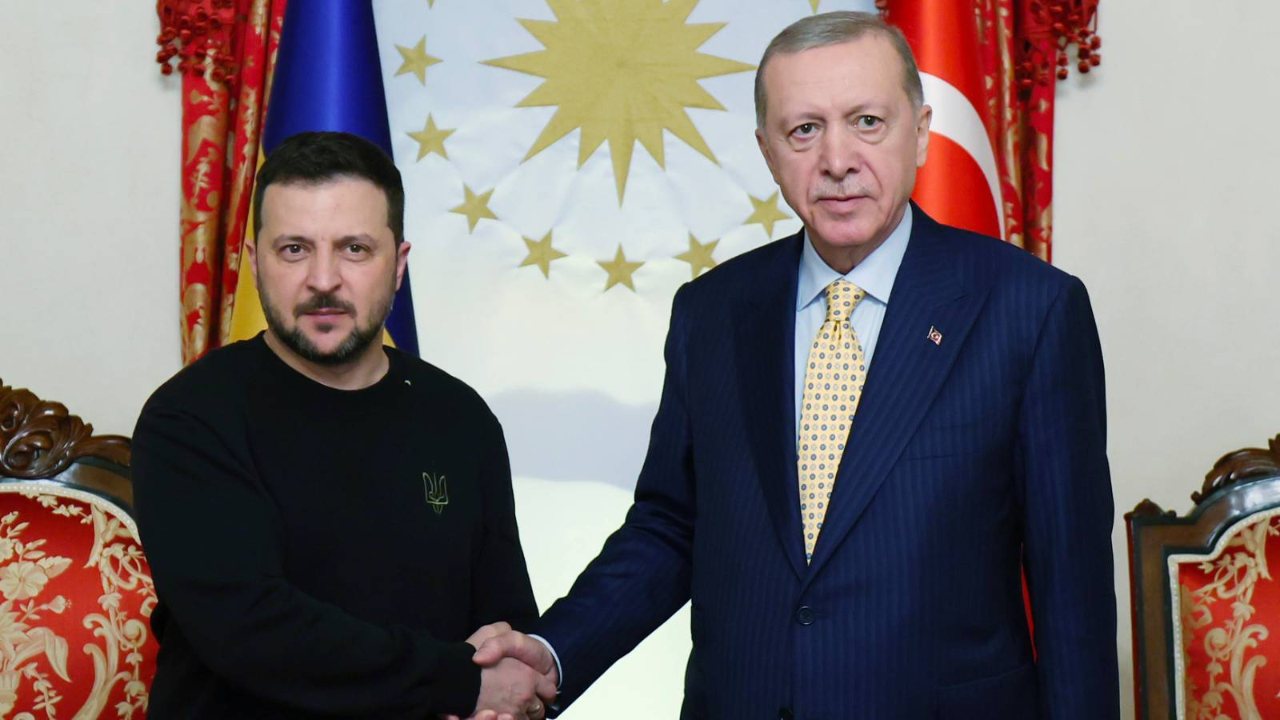 Cumhurbaşkanı Erdoğan, Ukrayna Devlet Başkanı Zelenski ile telefonda görüştü