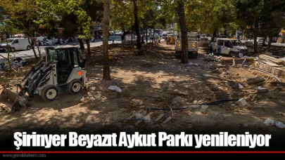 Şirinyer Beyazıt Aykut Parkı yenileniyor