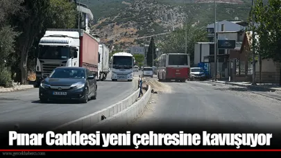 Pınar Caddesi yeni çehresine kavuşuyor