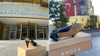 Özlem Çerçioğlu’na kırık topuklu ayakkabı tepkisi