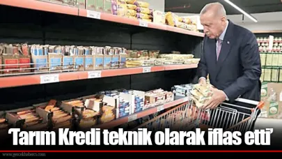 ‘Tarım Kredi teknik olarak iflas etti’