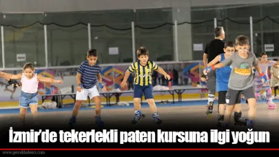 İzmir’de tekerlekli paten kursuna ilgi yoğun