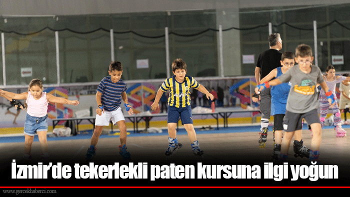 İzmir’de tekerlekli paten kursuna ilgi yoğun