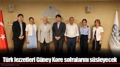Türk lezzetleri Güney Kore sofralarını süsleyecek