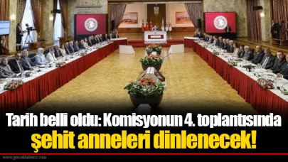 Tarih belli oldu: Komisyonun 4. toplantısında şehit anneleri dinlenecek!