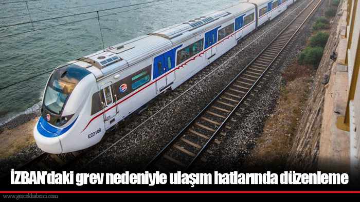 İZBAN’daki grev nedeniyle ulaşım hatlarında düzenleme