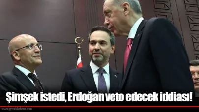 Şimşek istedi, Erdoğan veto edecek iddiası!