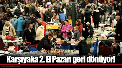 Karşıyaka 2. El Pazarı geri dönüyor!  “Yine, yeni, yeniden!”