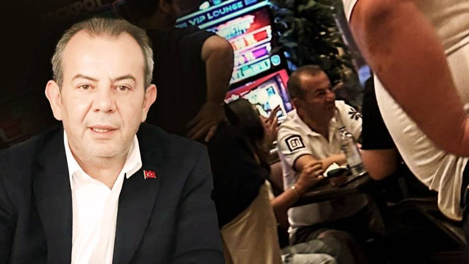 Tanju Özcan'dan casino fotoğrafına açıklama: Oyun oynamışımdır ama bu kez değil; dev ekranda Beşiktaş maçını izledim