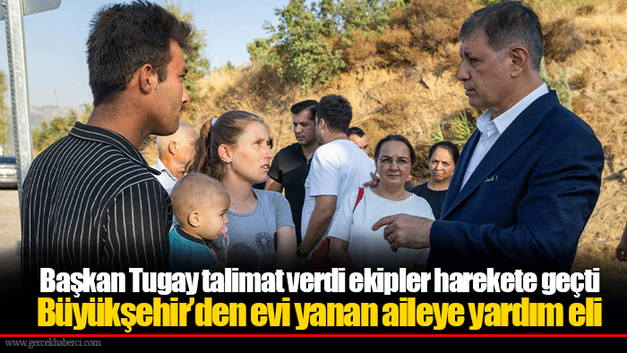 Başkan Tugay talimat verdi ekipler harekete geçti