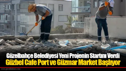 Güzelbahçe Belediyesi Yeni Projenin Startını Verdi