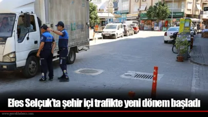 Efes Selçuk’ta şehir içi trafikte yeni dönem başladı