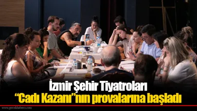 İzmir Şehir Tiyatroları “Cadı Kazanı”nın provalarına başladı