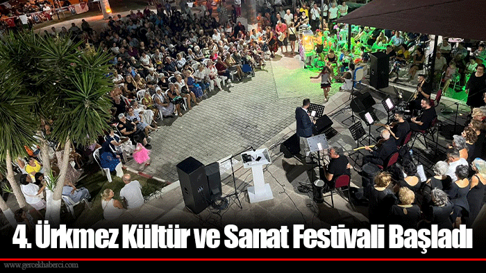 4. Ürkmez Kültür ve Sanat Festivali Başladı