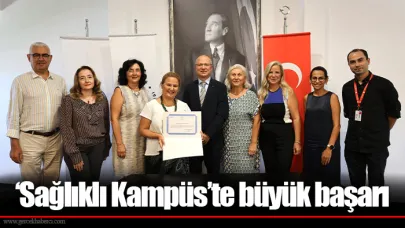 ‘Sağlıklı Kampüs’te büyük başarı