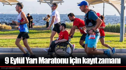 9 Eylül Yarı Maratonu için kayıt zamanı