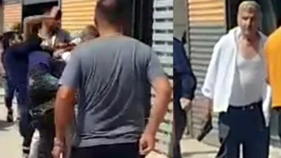 İlçe başkan yardımcısı boyacıyı demir çubukla dövdü, silahla tehdit etti