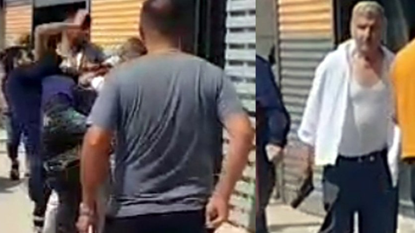 İlçe başkan yardımcısı boyacıyı demir çubukla dövdü, silahla tehdit etti