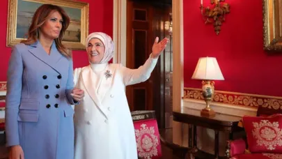 Emine Erdoğan'dan Melania Trump'a Gazze çağrısı: 'Aynı duyarlılığı Gazze için de gösterin'