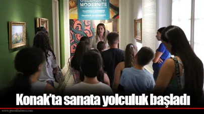 Konak’ta sanata yolculuk başladı