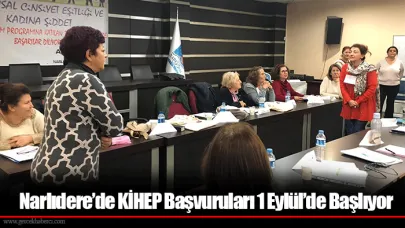 Narlıdere’de KİHEP Başvuruları 1 Eylül’de Başlıyor