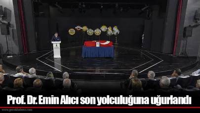 Prof. Dr. Emin Alıcı son yolculuğuna uğurlandı